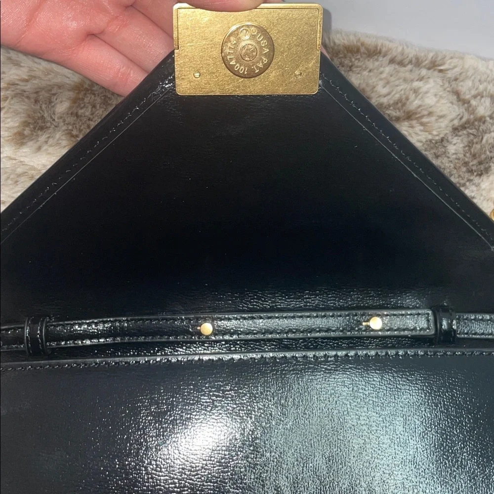 Kate Spade ‘Anna’ Textured Medium Clutch/Crossbody - Picture 7 of 12